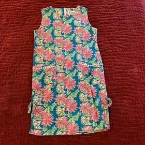 Lily Pulitzer vintage pink blue white dress